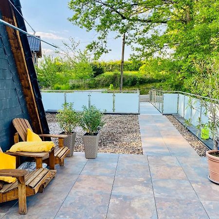 Ferienwohnung Waldblick Kaufungen المظهر الخارجي الصورة