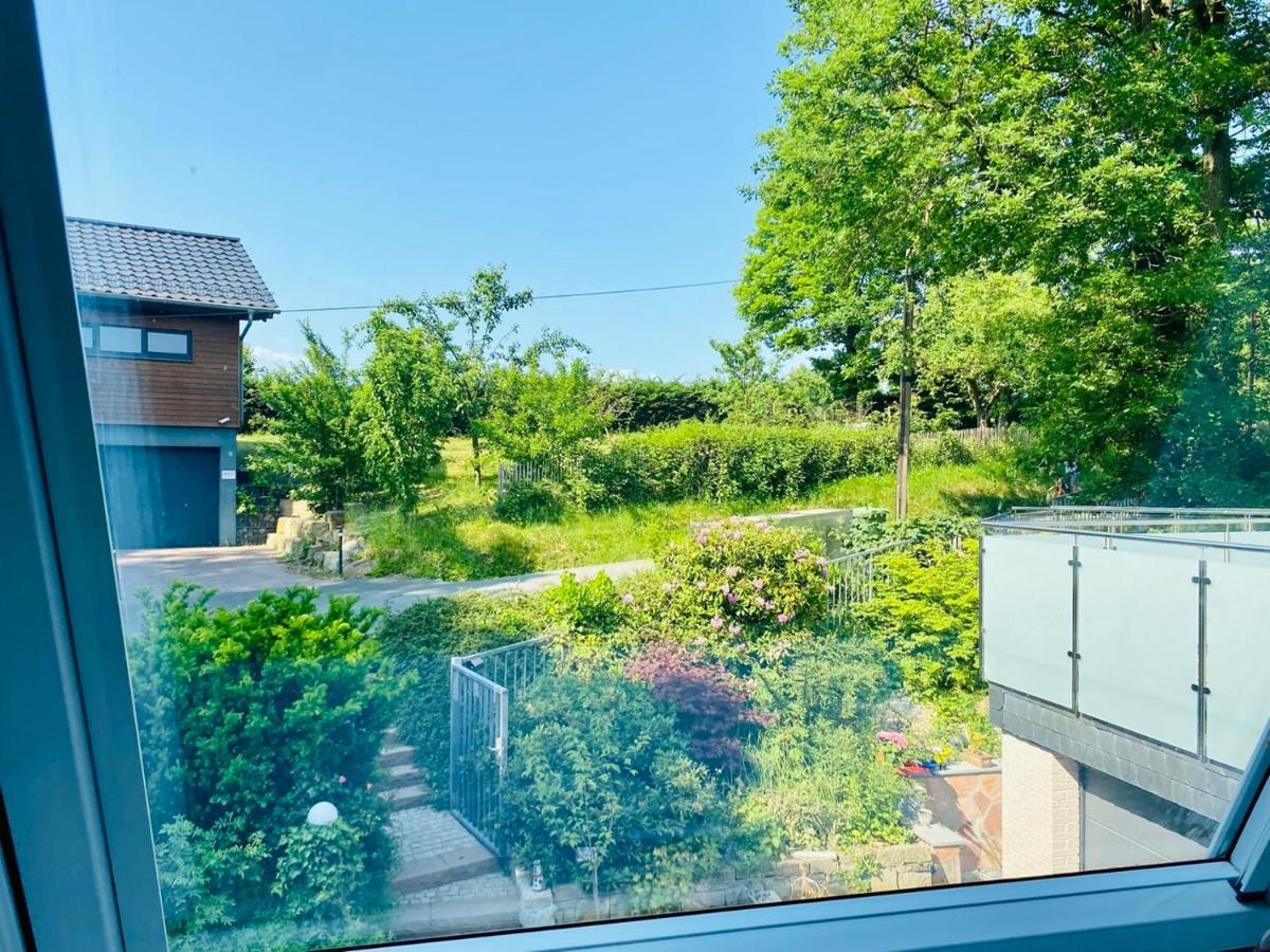 Ferienwohnung Waldblick Kaufungen المظهر الخارجي الصورة